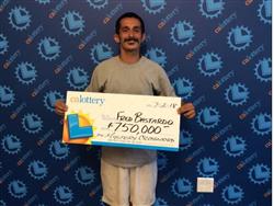 4 Fails, 1 $750,000 Win for Kings County Man!