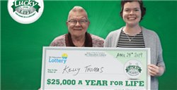 Grandfather Gifts $25,000 A Year for Life Prize to Granddaughter