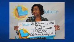 California Woman Wins $3.5 Million on California Lottery Lucky Life Ticket!