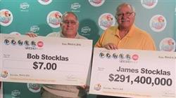 $291 Million jackpot won by Judge and 2 Friends!