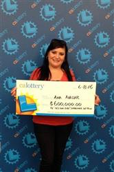 L.A Women Wins $600,000 through Scratchers Ticket Gift From Realtor!