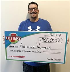 Veteran Lands $900,000 on Hoosier Lottery Scratch-off