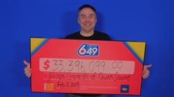 Canadian Man Wins $33M With Ontario Lottery!