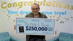 North Carolina Man with Cancer Wins $250,000 Lottery Prize!