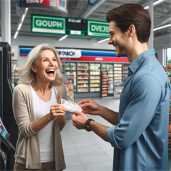 This Illinois Woman Just Got A Million-Dollar Surprise at a Gas Station!