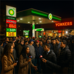 The Yonkers Gas Station Where Lightning Struck Three Times