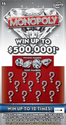 MAN WINS $500,000 IN THE MONOPOLY™ SCRATCH-OFF GAME