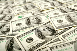 MegaMillions Winning- Image of Dollars